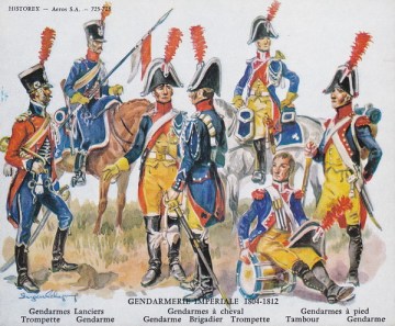 Historex Card 725-726 Gendarmerie Imperiale 1804-12